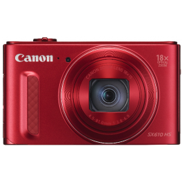 Canon PowerShot SX610 HS Digitalkamera 20,2 MP, 18x opt. Zoom rot