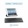 V7 Bluetooth 3.0 Mobile Slim Tastatur für Tablet PCs und Smartphones