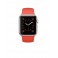 Apple Watch Sport 38mm Aluminiumgehäuse silber mit Sportarmband orange