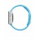 Apple Watch Sport 38mm Aluminiumgehäuse silber mit Sportarmband blau