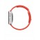 Apple Watch Sport 42mm Aluminiumgehäuse silber mit Sportarmband orange