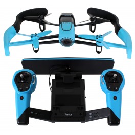 Parrot BeBop Drone blau mit Sky Controller für Android- Apple Smartphones und Tablets