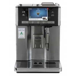 DeLonghi ESAM 6900.M Prima Donna Exclusive Kaffeevollautomat Edelstahl/Silber